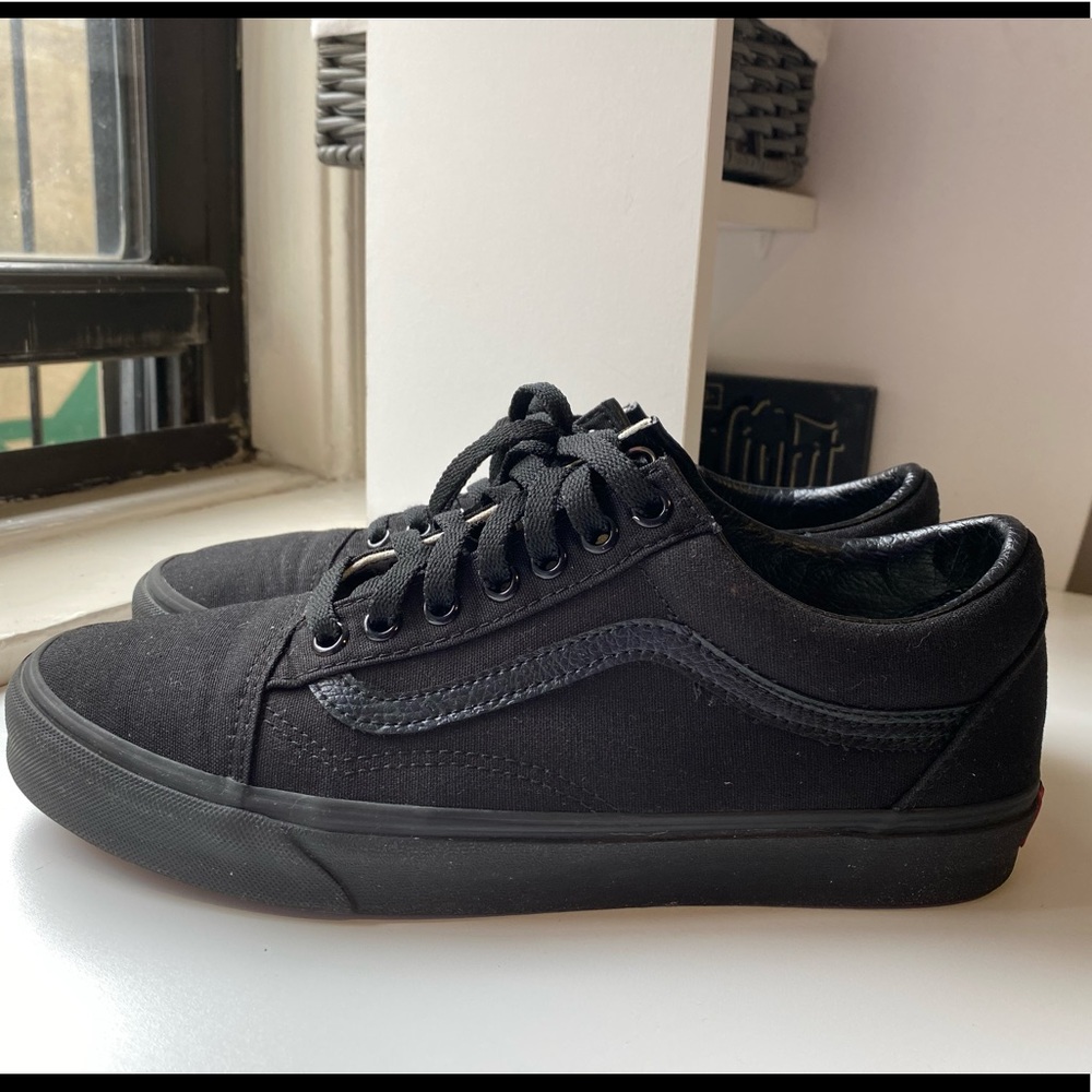 Vans Canvas old skool black sneakers